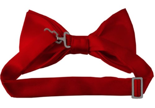 Manzini Neckwear® einfarbig verstellbare vorgebundene Herrenfliege - Bild 2 von 57