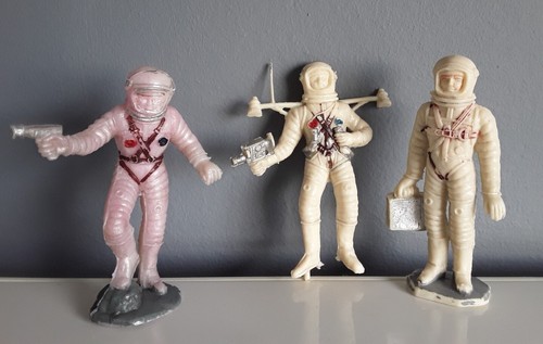 Lunar Space, Astronauts, toy soldiers by JECSAN 1967 series. - Picture 2 of 5