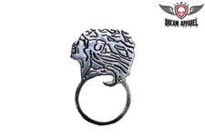New Silver Stainless Fashion Beautiful Indian Head Design Sunglass Holder