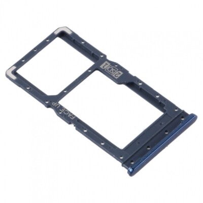 Sim Tray Compatible For Motorola Moto G9 Plus Side Card Navy Blue