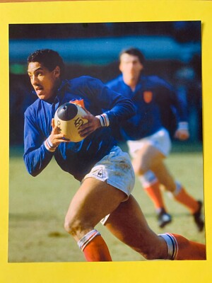 RUGBY UNION STAR SET OF ROOKIE CARD SERGE BLANCO FRANCE FRENCH EDITION 