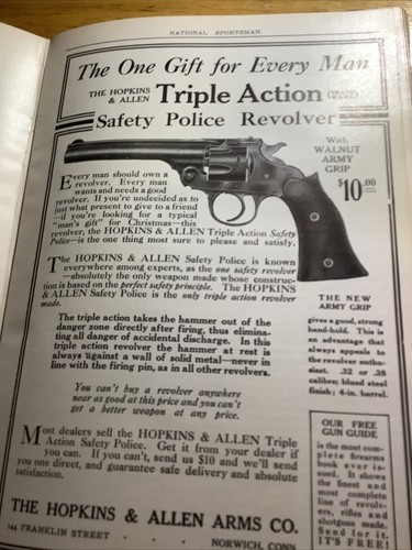 1908 National Sportsman Magazine ~ RARE EARLY HUNTING AND FISHING MAGAZINE - Picture 3 of 8
