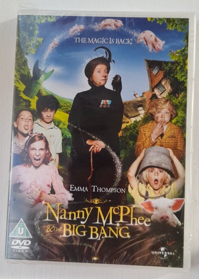 Nanny McPhee & The Big Bang (DVD, 2010) Period Fantasy Comedy with Emma Thompson