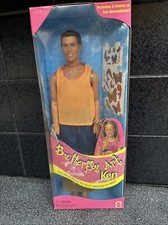 1998 Barbie Butterfly Art Ken Vintage Mattel 22995 NRFB New