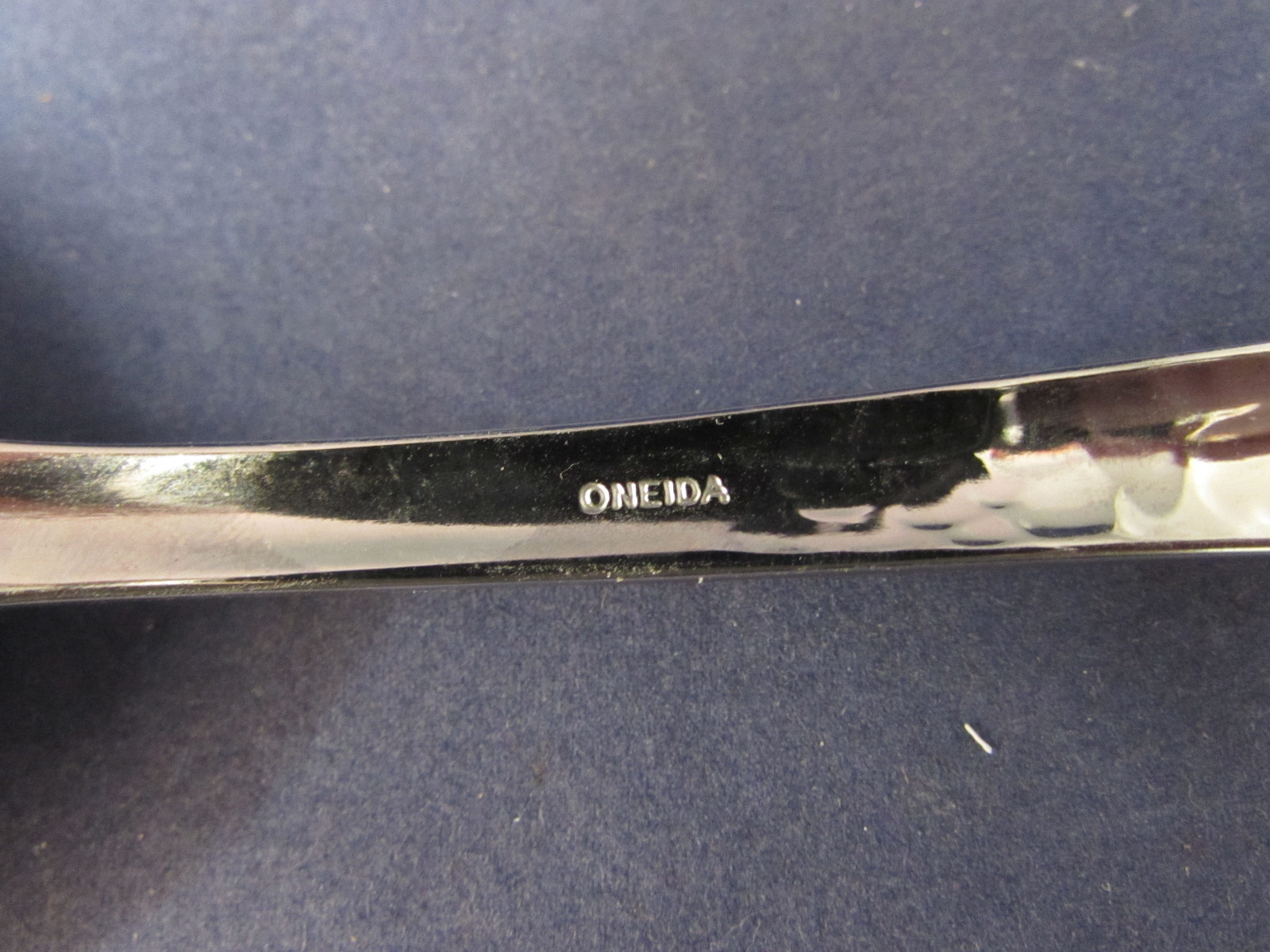Oneida Stainless Flatware MARTELE Pattern Casserole Serving Spoon eBay