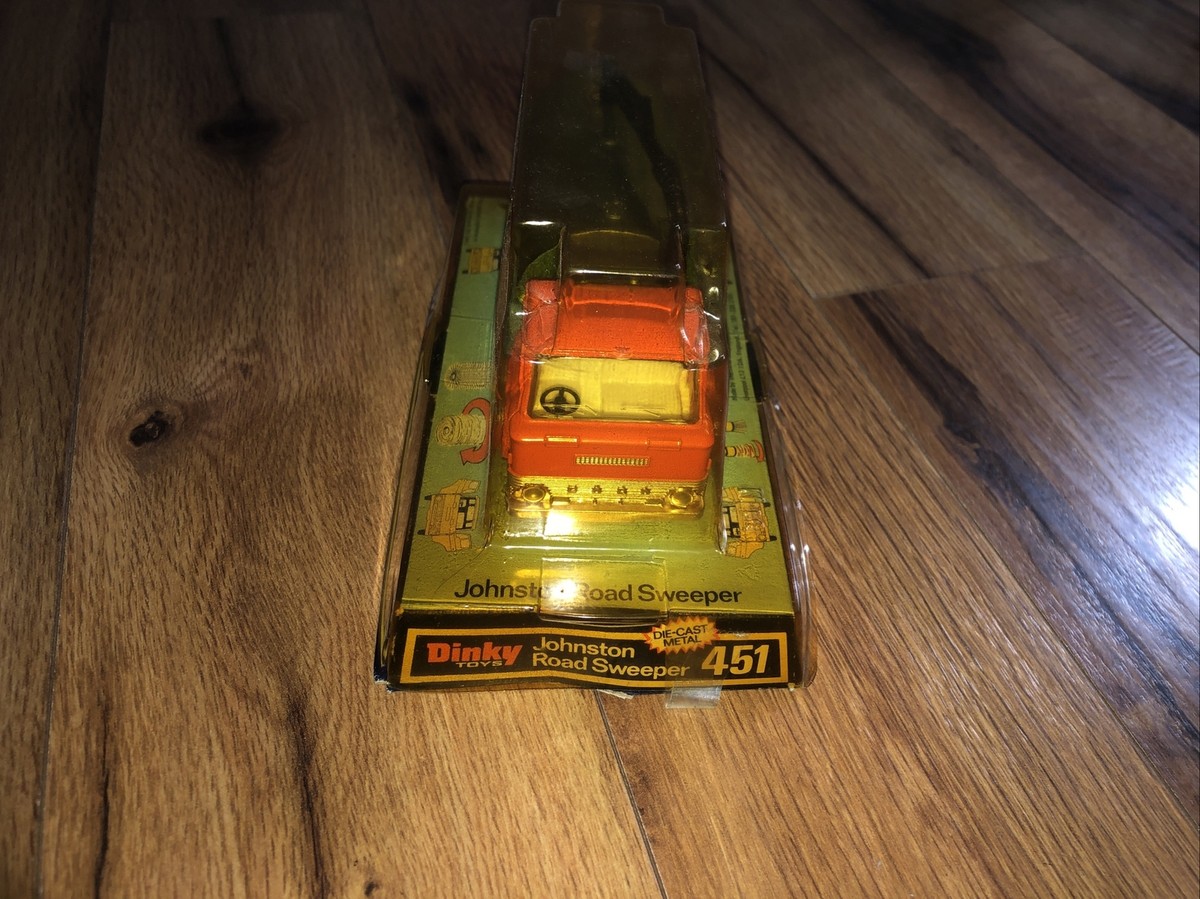 Vintage Rare Dinky Toys 451 Johnston Road Sweeper Truck