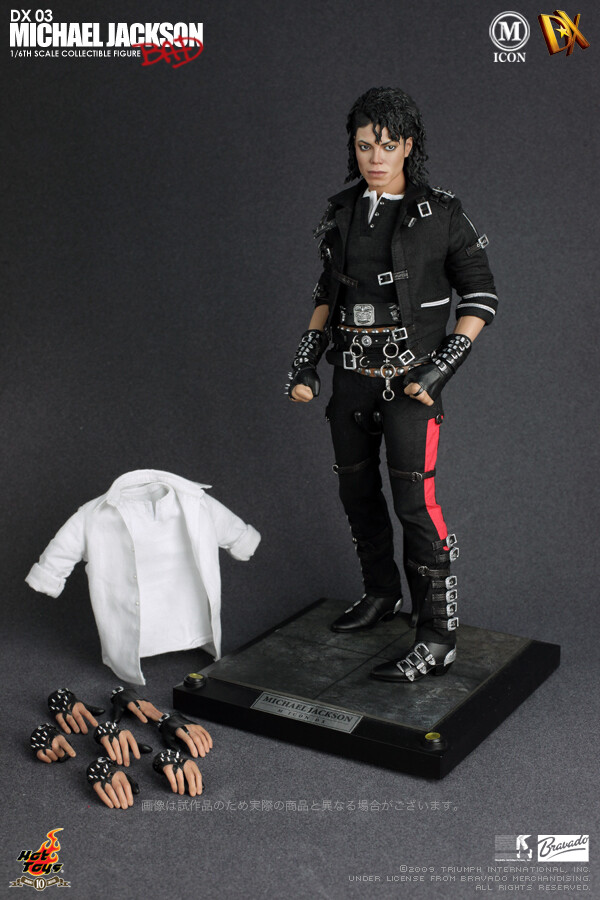 Michael Jackson Bad Version 1/6 Figure DX03 Hot Toys Japan