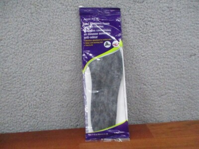 Assured Odor Stoppers Foam Cushion Insoles Men 7-13 Women 5-10