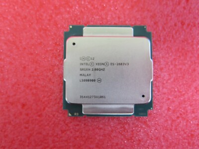 Intel Xeon E5-2683v3 Processor 2GHz 14 Core 35MB LGA2011-3 CPU SR1XH 
