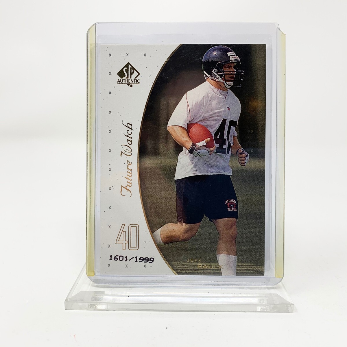 Jeff Paulk Rookie - 1999 Upper Deck SP Authentic - 1601/1999