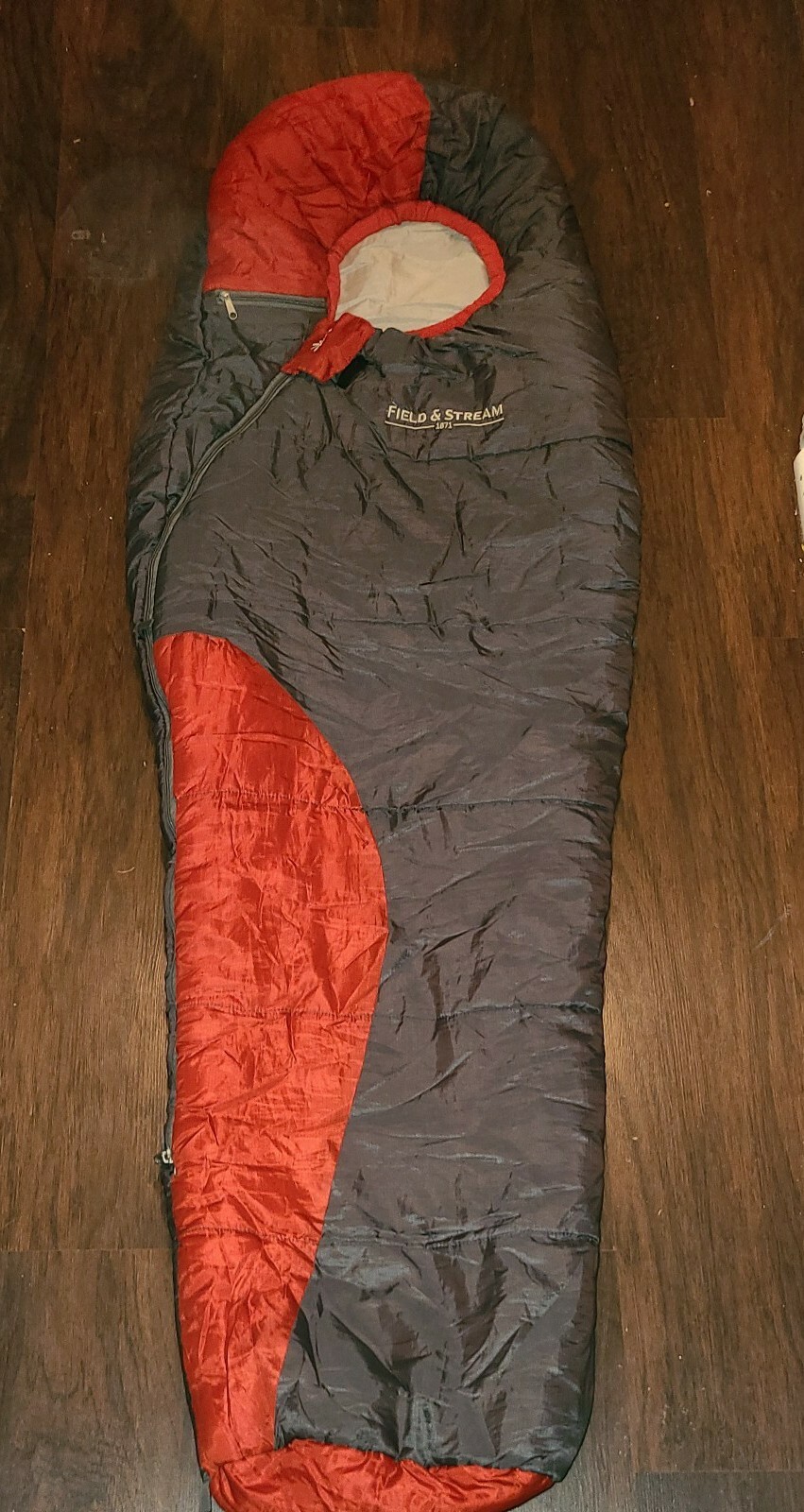 Field & Stream MT20 Jr Red & Gray Mummy 20 Degree Sleeping Bag eBay