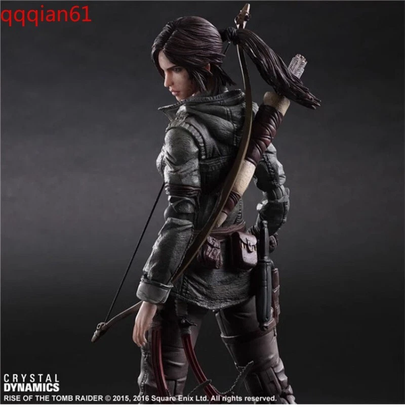 25CM Play Arts kai Tomb Raider Lara Croft Collectible Model Action Figure Toys - Image 4 of 4