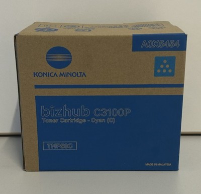 Toner Konica Minolta TNP50C / A0X5454, Cyan,  A-Ware/B-Ware