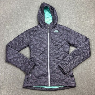 North Face Jacke Damen X Small Lila Puffer Isoliert Bomber Thermoball Lady