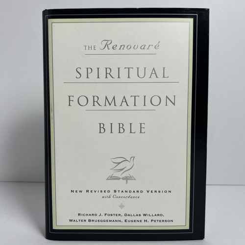 The Renovare Spiritual Formation Bible w/ Concordance NRSV 2005 Harper Hardcover