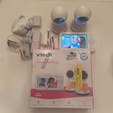 VTech VM5255-2 2 Digital Camera Video Baby Monitor With Pan Zoom and Night Light
