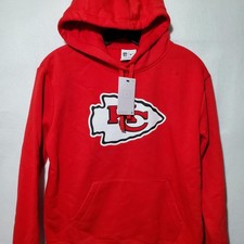 Kansas City Chiefs Hoodie Sweatshirt Mens Small Red NFL Football Nike Pullover