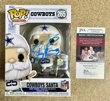 Tony Romo Signed NFL Santa Dallas Cowboys Exclusive Funko Pop! #265 JSA COA READ