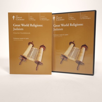 The Great Courses Comparative World Religions Judaism Audio CDs Book Set Gafni