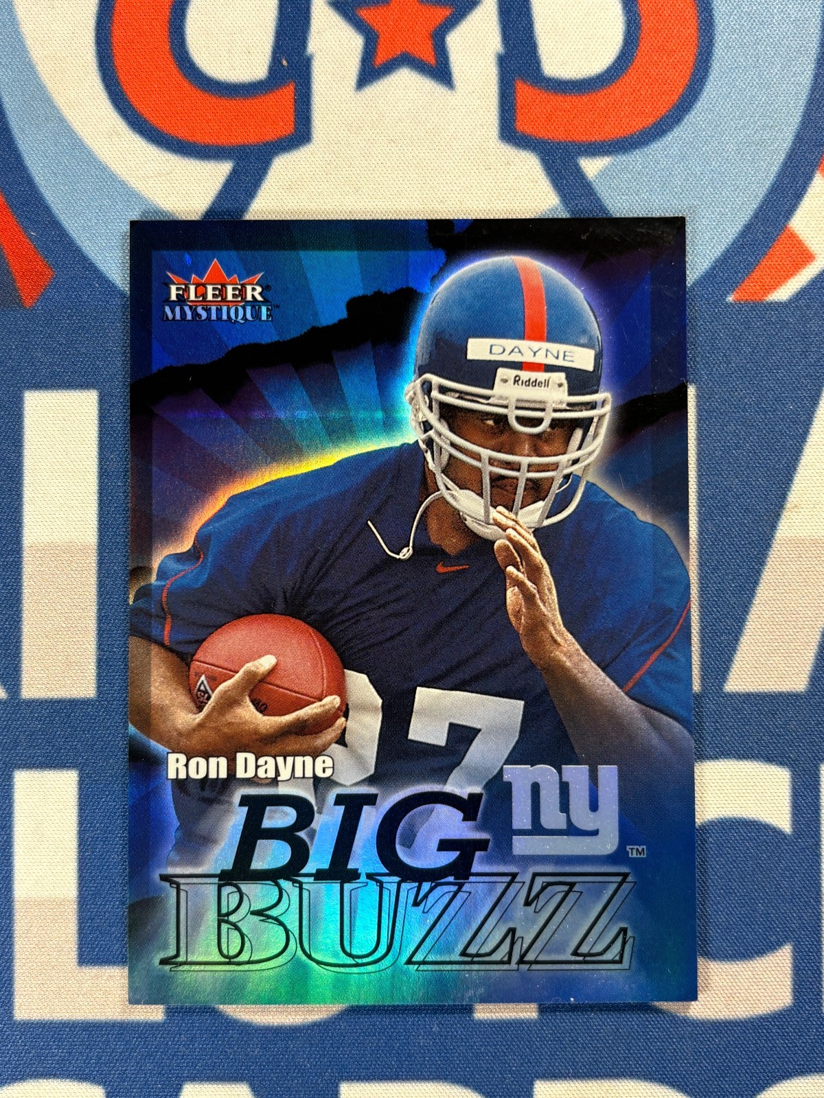Ron Dayne Fleer Mystique Big Buzz #3BB Big Buzz