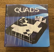 QUADS Game Abstract Strategy France 1996 GiGamic Vintage COMPLETE Excellent 