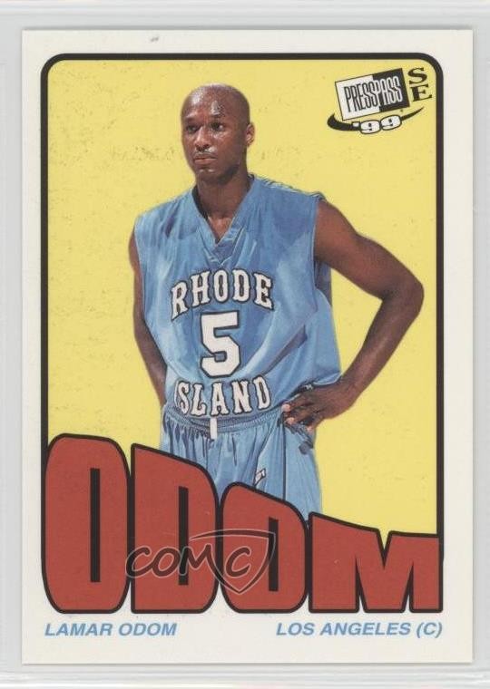 1999 Press Pass SE Old School Lamar Odom #4 Rookie RC 0d2