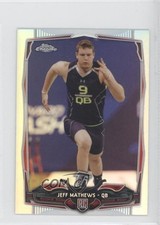 2014 Topps Chrome Mini Refractor Jeff Mathews #113 e8v