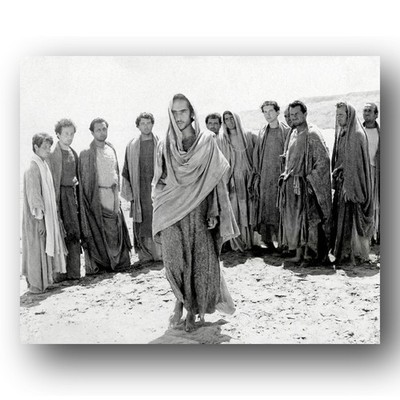 Enrique Irazoqui Photo 8x10 The Gospel According To St. Matthew Film Set Italy