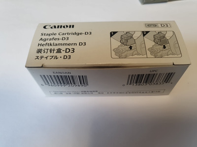 Original Canon Heftklammern Staple D3  0250A013AC  2x2000 Stck