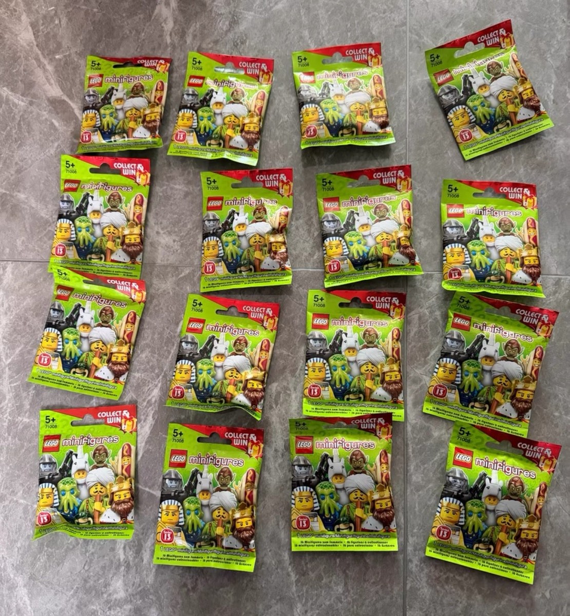 LEGO SERIES 13 Collectible Minifigures 71008 - Complete Set of 16