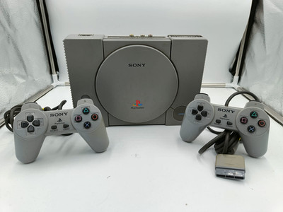   Sony PlayStation 1 Konsole SCPH-1002 + 2x Controller Blitzversand