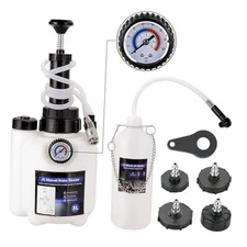  3L Manual Brake Bleeder Kit – Professional One-Person Brake Bleeding Fluid 