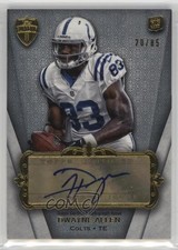 2012 Topps Supreme Rookie Auto 20/85 Dwayne Allen #SRA-DA Auto k4s