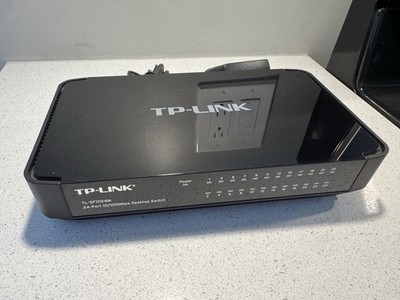 TP-Link TL-SF1024M 24-Port 10/100Mbps Ethernet Switch w/ Power Adapter