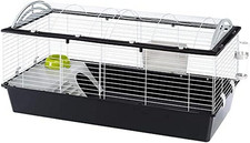 Gabbia Roditori CASITA 120 per Conigli, Cavie, Porcellini D'India, in Metallo, A