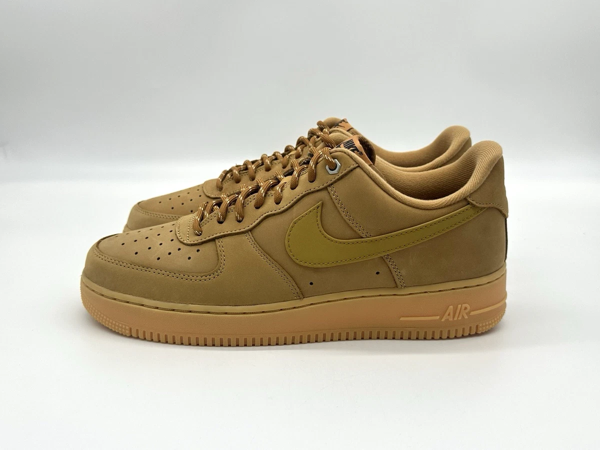 Nike Air Force 1 Low Wheat Black | eBay