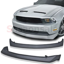 [SASA] Fit for 10-12 Ford Mustang V8 GT Bumper Only B Style PU Front Lip Spoiler