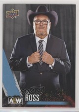 2021 Upper Deck AEW All Elite Wrestling Crew Jim Ross #74 HOF oc3