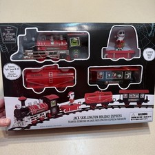 New Disney Nightmare B4 Christmas Jack Skellington Holiday Ex 12 Piece Train Set