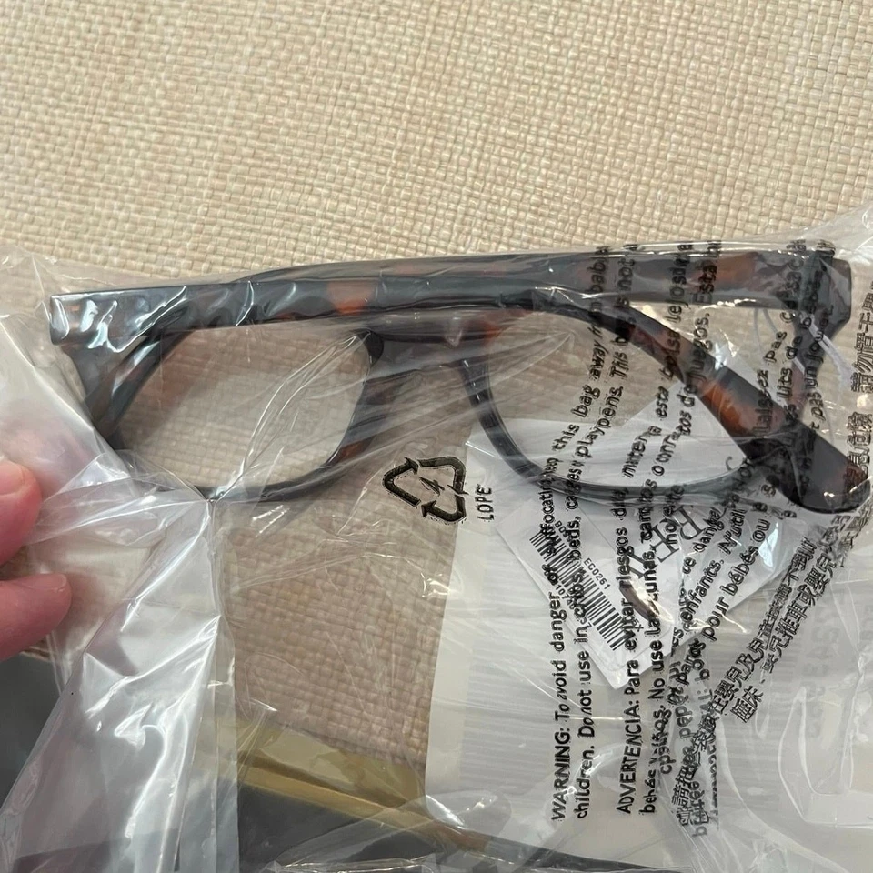 J. CRew women’s Readers 1.50x magnification tortoise shell color - Image 3 of 3