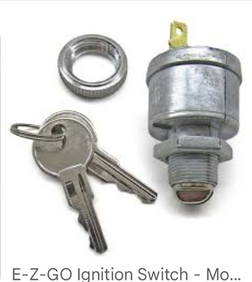 #ad EZ Go Golf Cart Ignition Switch W Keys Part#18602G1 $22.99