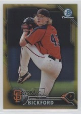 2016 Bowman Chrome Prospects Gold Refractor 44/50 Phil Bickford #BCP72 i5q
