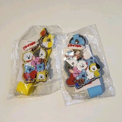 BTS BT21 Rubber Keychains Round 1 Exclusive Limited Run Promotion