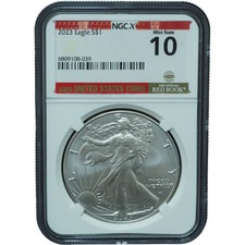 2023 American Eagle NGCX Mint State 10 *JE