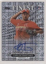 2013 Topps Finest Rookie Refractor X-Fractor 101/149 Carlos Martinez Auto 0d2