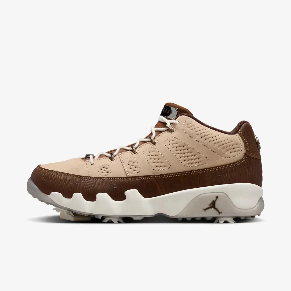 Happy Life Wood x Air Jordan 9 Golf Low Woodgrain for Sale