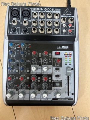 Behringer XENYX Q1002USB Mixer, USB Audio Interface