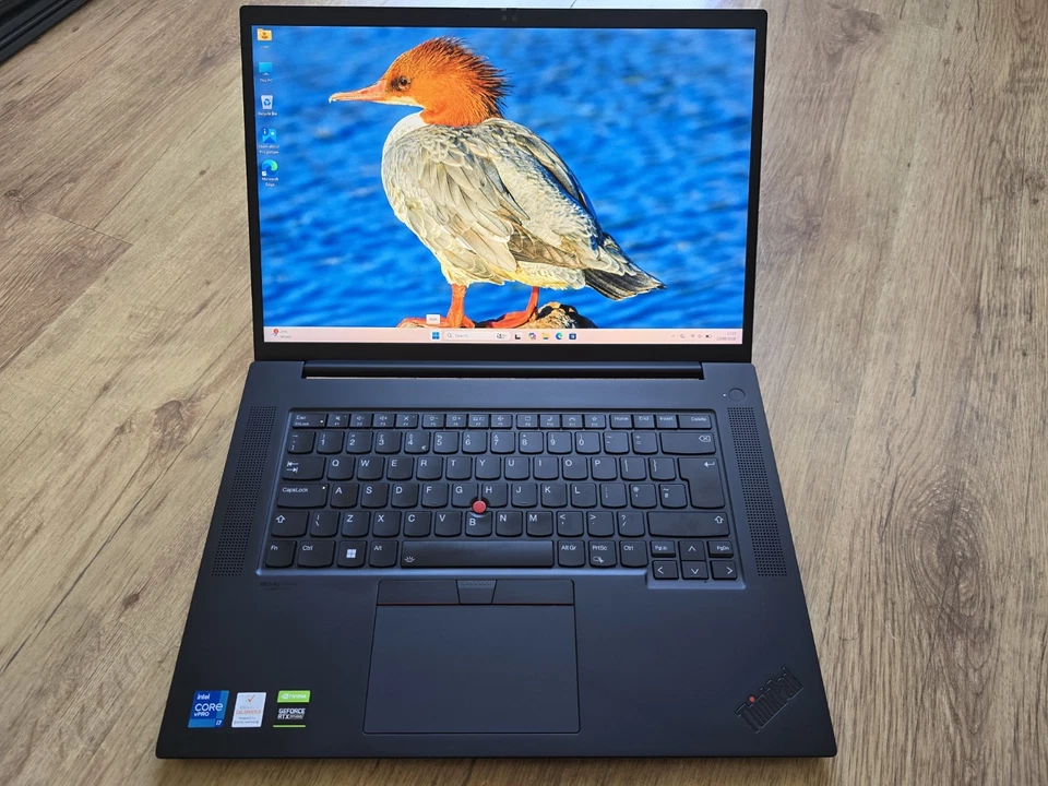 4K Lenovo ThinkPad X1 Extreme G4 Laptop i7 11th Gen 32GB RAM, 512GB SSD, Office - Image 1 of 4