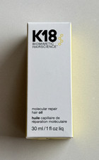 K18 Molecular Repair Hair Oil 30ml - Brand New Sealed Box RRP £65