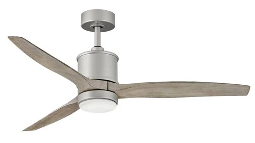 60" Hinkley Hover Brushed Nickel Wet-Rated LED Smart Ceiling Fan - Picture 3 of 10